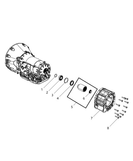 Adapter Transfer Case