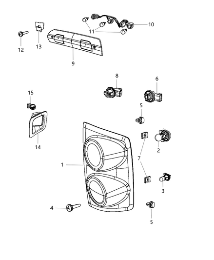 Wiring High Mounted Stop Lamp