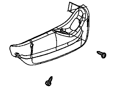 New 2001-2003 Fits Chrysler Grand Caravan, Town & Country Shield-Seat - Part # UE231QLAA