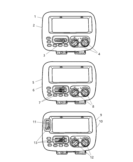 Control A/C And Heater