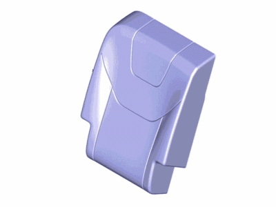 Cover Assy - Rear Seat Back