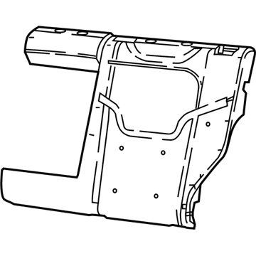 New 2022-2023 Fits Chrysler Caliber, Compass, Patriot Pad-Seat Back - Part # 68518232AA