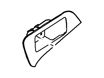 Escutcheon - Door Inside Handle