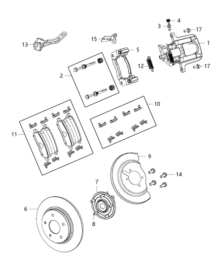 Bracket Brake Sensor