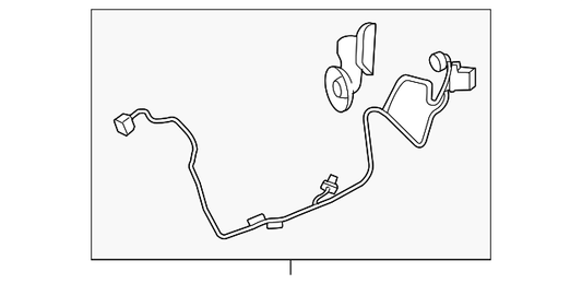Rear Passenger Side Door Wiring Harness