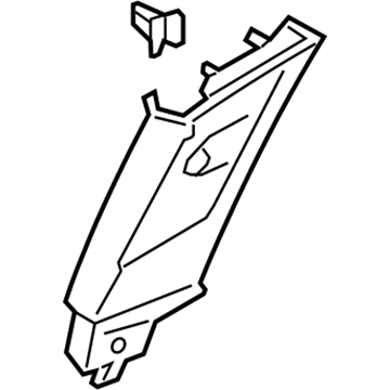 Trim - "B" Pillar