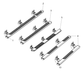 New Fits Chrysler Cab Running Board Kit - Part # 68087795AC