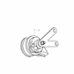 Horn And Bracket High Note