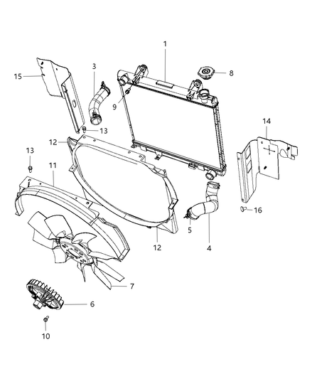 Seal Radiator Side