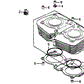 Cylinder(Replaces 12100-413-730)