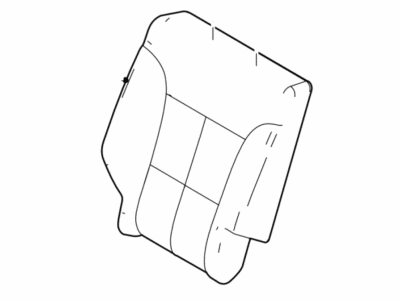 Cover Assy - Rear Seat Back