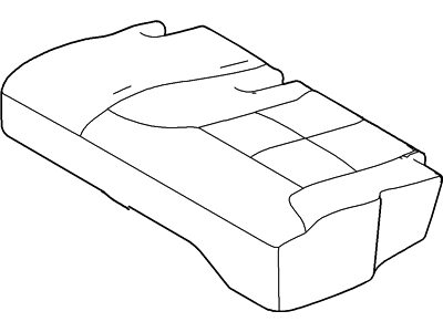 Cover Assy - Rear Seat Cushion