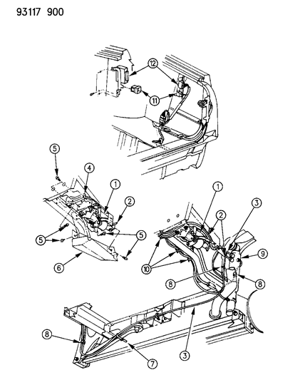 Line, Air, Front To Rear, Air Spring Rt.(Sla)