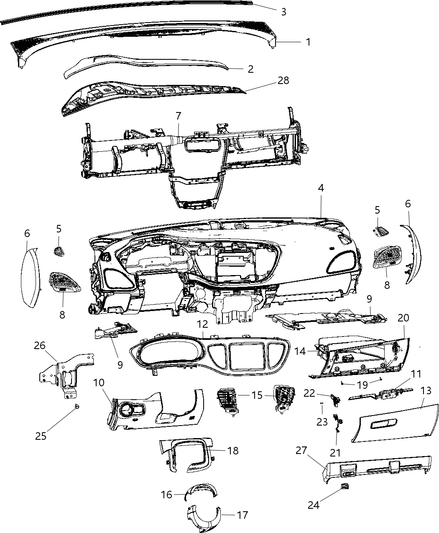 Panel Instrument Panel