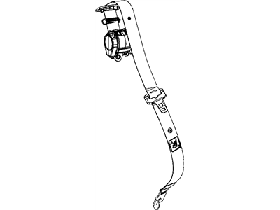 Seat Belt Rear 65/35 Seat