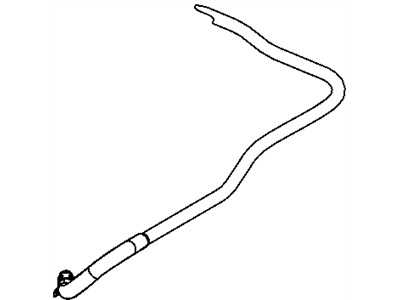 New 2008 Fits Chrysler Liberty Hose-Coolant Overflow - Part # 68020678AA