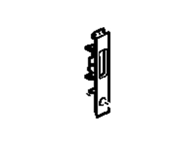 Bezel, Air Suspension And Inflator Unit