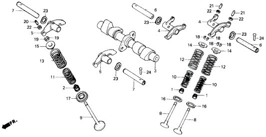 Spring, In. Valve (Outer) (Nippon Hatsujo)