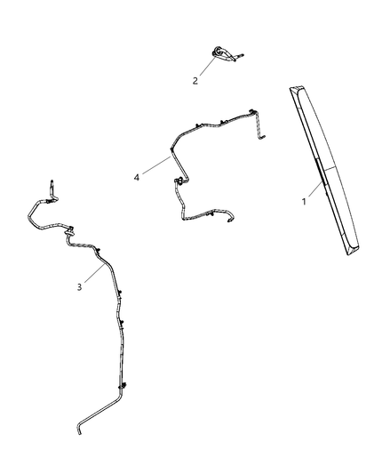 Nozzle Liftgate Washer