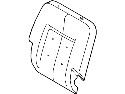 Pad - Rear Seat Back
