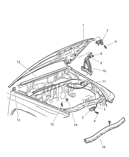 Release Hood Latch