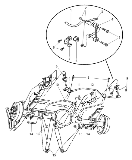 Shock Absorber Suspension Rear