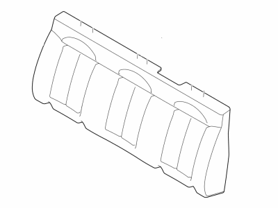 Cover Assy - Rear Seat Back