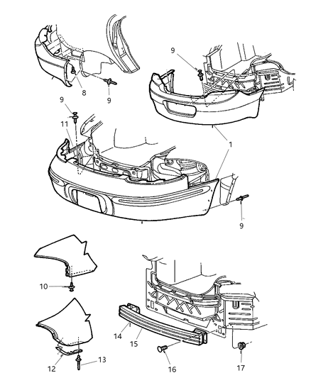 Brace Bumper Fascia