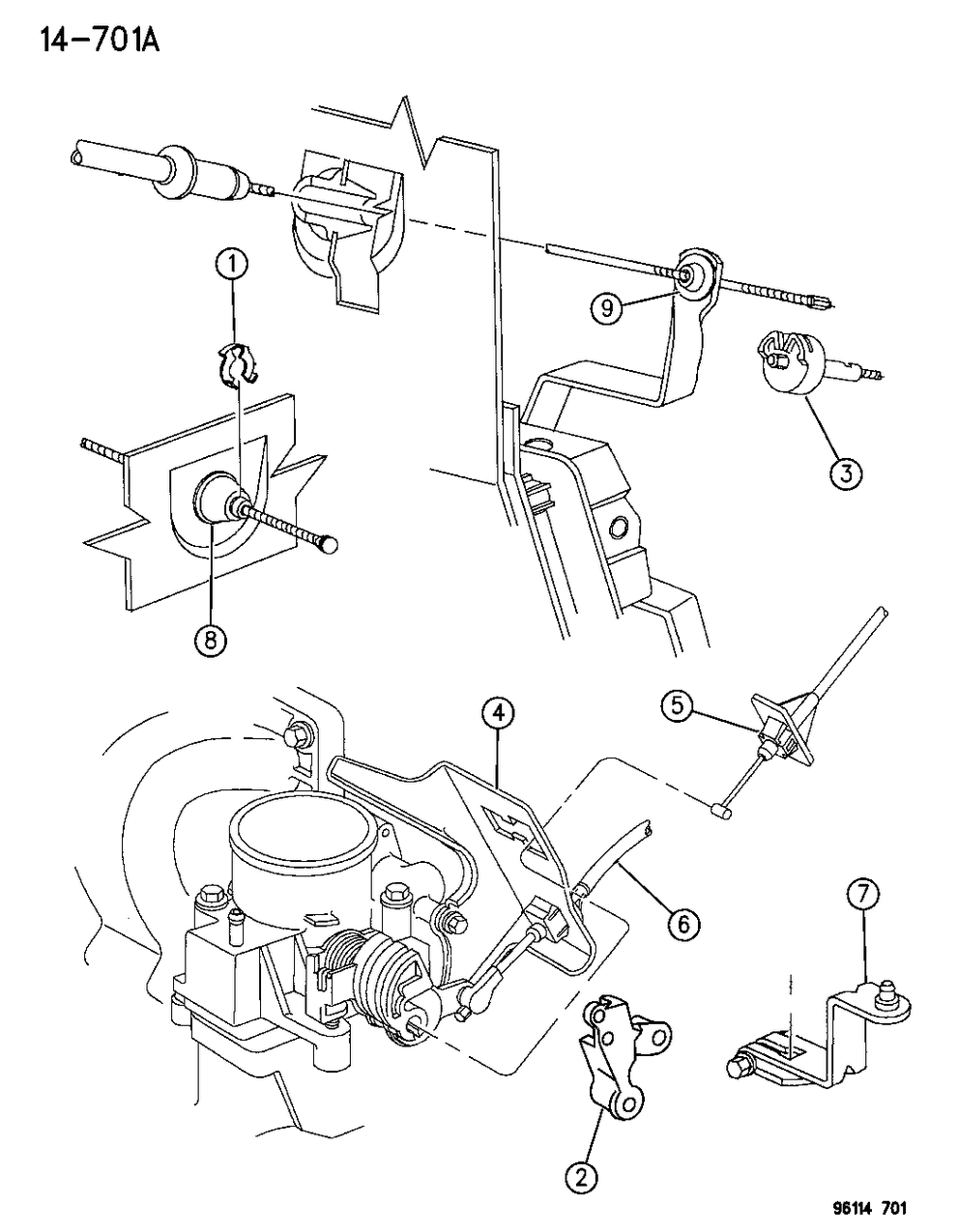 Cable, Throttle Control