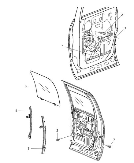 Channel Rear Door Front