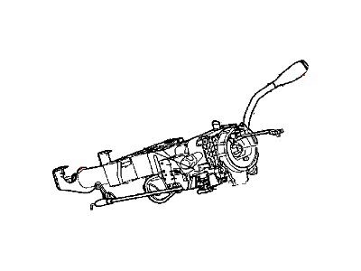 New 2011-2012 Fits Chrysler 3500, 4500, 5500 Column-Steering - Part # 1TT42XDVAA