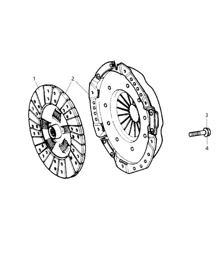 Clutch Kit Pressure Plate And Disc