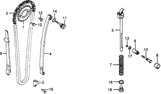 Bar, Cam Chain Tensioner Setting