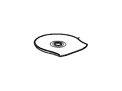 Insulator, Spare Tire Compartment