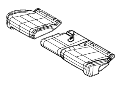 Cover Rear Seat Cushion 2Nd Row