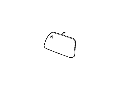 Glass Assy - Rear View Outer Mirror