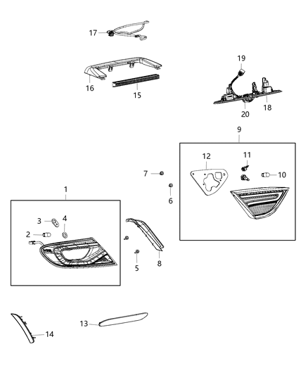 Lamp Tail Stop Backup