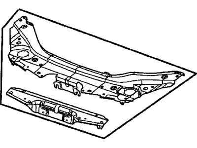 Crossmember Radiator Upper