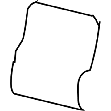 New 2010 Fits Chrysler Commander Rear Seat Back Cover - Part # 1PZ32ZJ3AA