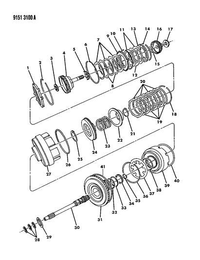 Disc, Overdrive Clutch
