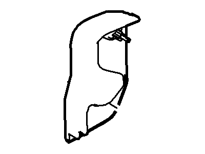 Cover - Seat Back Latch