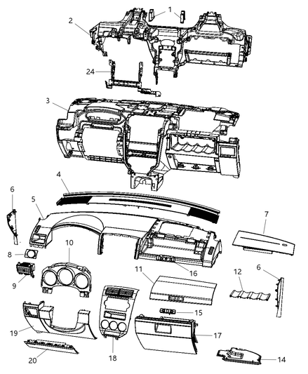 Instrument Panel Base Panel