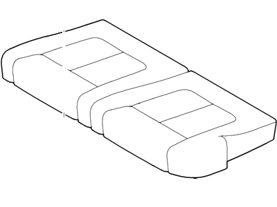 Cover Assy - Rear Seat Cushion