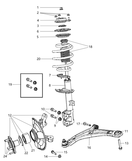 Spring Front Coil