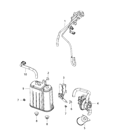 Bundle Fuel Supply And Vapor Line