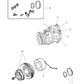 Compressor Assembly, W/Clutch