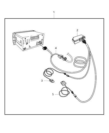 New 2015-2017 Fits Chrysler 1500 Controlle-Audio - Part # 68242906AA