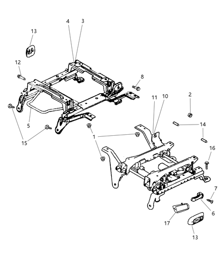 Bezel Power Seat Switch