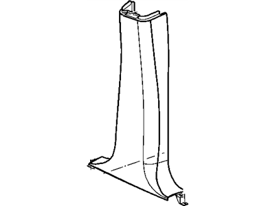 Panel B Pillar Lower Trim