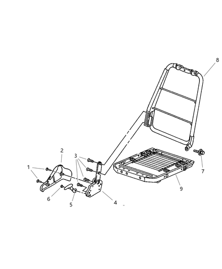 Recliner Seat Back